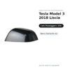 Außenspiegel Rechts Tesla Model 3 2018 Glatt – Schwarz (Variante A) – Bild 2
