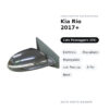 Specchietto Retrovisore Destro Kia Rio 2017+ – Elettrico, Riscaldato, Ripiegabile, con Freccia, 8 Pin, Nero – foto 2