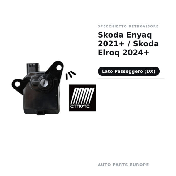 Umfeldleuchte Außenspiegel rechts Skoda Enyaq 2021+ / Skoda Elroq 2024+ – Bild 2