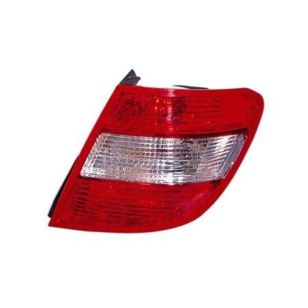 Fanale Posteriore Destro Mercedes Classe C W204 2006+ - Station Wagon Bianco-Rosso