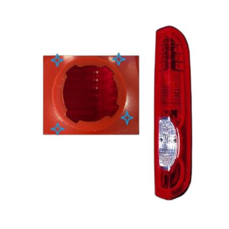 Fanale Posteriore Destro Renault Trafic 2007-2013 – 4 Incastri
