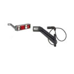 Fanale Posteriore Destro Universale Autocarro Attacco Lungo A Led 24V, originale 2301314, 0911701