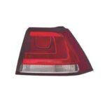 Fanale Posteriore Destro Volkswagen Golf Vii 2012-2016 – Bianco-Rosso Esterno