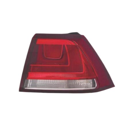 Fanale Posteriore Destro Volkswagen Golf Vii 2012-2016 - Bianco-Rosso Esterno