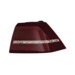 Fanale Posteriore Destro Volkswagen Golf Vii 2012-2016 - Modello R Rosso Scuro A Led Esterno