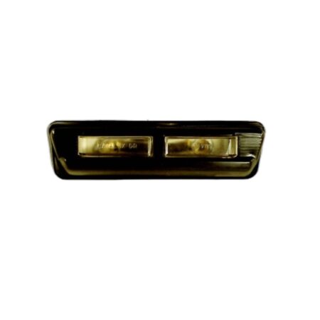 Luce Targa FIAT 126 - 127 - 128 Nero