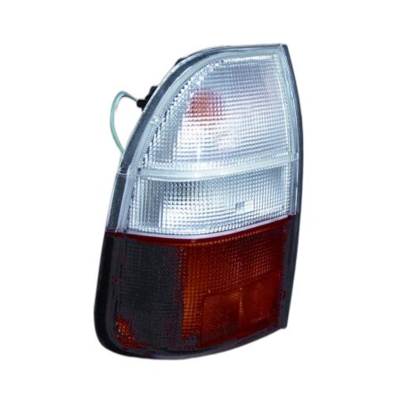 Fanale Posteriore Mitsubishi L200 2001-2004 - Sx Bianco-Rosso