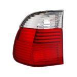 Fanale Posteriore Sinistro BMW Serie 5 E39 2001+ - Station Wagon Esterno Bianco-Rosso A Led