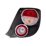 Fanale Posteriore Sinistro Chevrolet Aveo 2011+ - 5 Porte Bordo Cromato