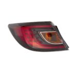 Rückleuchten Links Mazda 6 2008-2009 – Dunkelrot LED 4/5 Türer, Originalnummer GS1F51160K, GS1F51160J