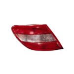Fanale Posteriore Sinistro Mercedes Classe C W204 2006+ - Berlina Bianco-Rosso