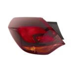 Fanale Posteriore Sinistro Opel Astra J 2010-2011 - 5 Porte Rosso Scuro Esterno