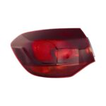Fanale Posteriore Sinistro Opel Astra J 2010-2011 - Station Wagon Rosso Scuro Esterno