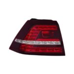 Fanale Posteriore Sinistro Volkswagen Golf Vii 2012-2016 - Bianco-Rosso A Led