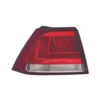Fanale Posteriore Sinistro Volkswagen Golf Vii 2012-2016 – Bianco-Rosso Esterno