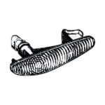 Fanalino Destro Alfa Romeo 166 Bianco, originale 60597299