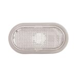 Fanalino Renault Kangoo/Clio Etc. Cornice Esterna Grigia Bianco Dx=Sx