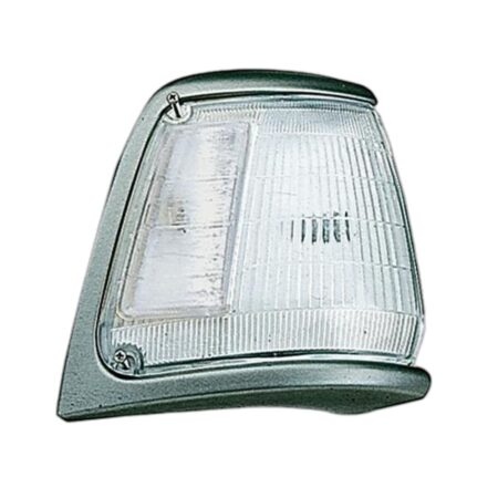 Fanalino Sinistro Toyota Hi-Lux(Pick-Up)-Vw Taro- Bianco 1991+ - Cornice Grigia