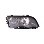 Scheinwerfer Links BMW Serie 3 E46 Xenon – Mit elektrischem Motor (Schwarzer Rahmen), Originalnummer 63126902759