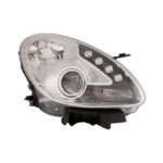 Faro Anteriore Destro Alfa Romeo Giulietta 2010+ - Parabola Cromata A Led Con Motore
