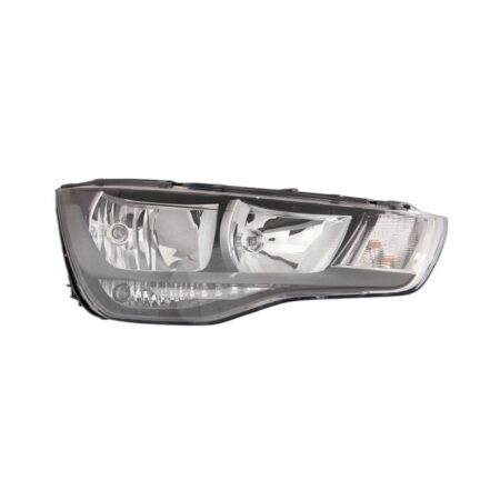 Faro Anteriore Destro Audi A1 2010-2013 - Parabola Nera Con Motore Elettrico Incluso