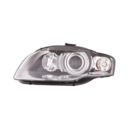 Faro Anteriore Destro Audi A4 2004-2006 - Freccia Bianca (trasparente) – Xenon Con Fanalino Bianco Con Motore Elettrico