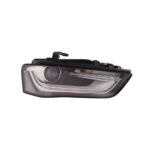 Faro Anteriore Destro Audi A4 2012-2014 - Xenon A Led Con Motore Parabola Nera