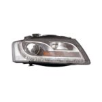 Faro Anteriore Destro Audi A5 Coup? 2007+ - - Sportback 2009 Xenon Con Motore Parabola Nera Modello Valeo Con Diurna Led