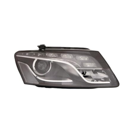 Faro Anteriore Destro Audi Q5 2008-2011 - Xenon Con Motore Parabola Nera Con Luce Diurna A Led