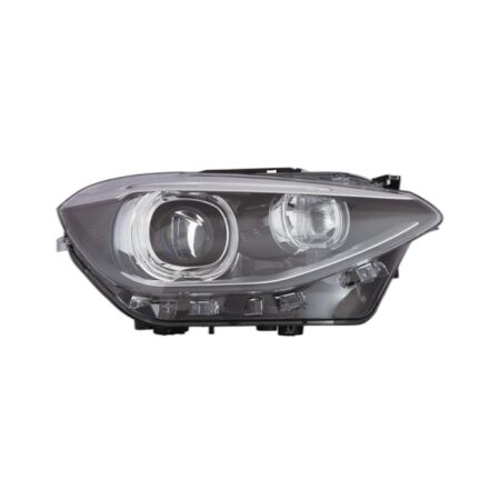 Faro Anteriore Destro BMW Serie 1 F20 5 Porte - F21 3 Porte 2012-2014 - Bi-Xenon A Led Con Motore Parabola Nera