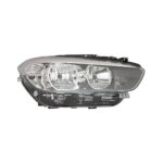 Faro Anteriore Destro BMW Serie 1 F20 5 Porte - F21 3 Porte 2015+ - Con Motore Parabola Nera A Led