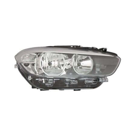 Faro Anteriore Destro BMW Serie 1 F20 5 Porte - F21 3 Porte 2015+ - Con Motore Parabola Nera A Led