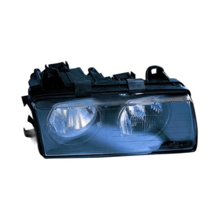 Faro Anteriore Destro BMW Serie 3 E36 95-97 Vetro Con Gocce H7-H7