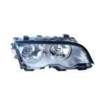 Scheinwerfer Rechts BMW Serie 3 E46 2001 – Silver C/Motor, Originalnummer 63126904276