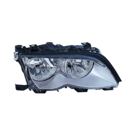 Faro Anteriore Destro BMW Serie 3 E46 2002+ – Silver) Con Motore