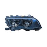 Faro Anteriore Destro BMW Serie 3 E46 (Cornice Nera) C/Motore