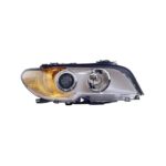 Faro Anteriore Destro BMW Serie 3 E46 Coupe' 2003+ - Xenon Parabola Cromata Fanalino Ar