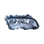 Scheinwerfer Rechts BMW 3er E46 Coupe (Silberrahmen) – Mit Motor, Originalnummer 63126908224