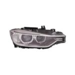 Faro Anteriore Destro BMW Serie 3 F30 - F31 2012-2014 - Bixeno A Led Parabola Nera Con Motore
