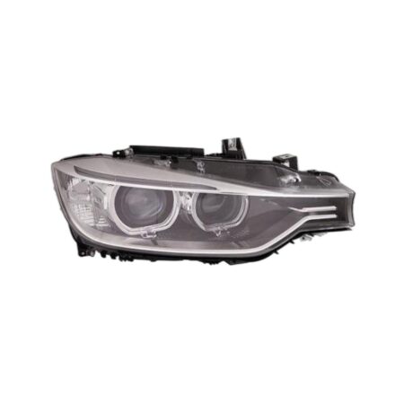 Faro Anteriore Destro BMW Serie 3 F30 - F31 2012-2014 - Bixeno A Led Parabola Nera Con Motore