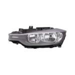 Faro Anteriore Destro BMW Serie 3 F30 - F31 2012-2014 - Parabola Nera Con Motore