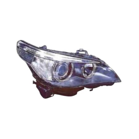 Faro Anteriore Destro BMW Serie 5 Mod. E60 2003+ - Bixeno Con Luce Diurna A Led Con Motore Parabola Nera
