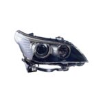 Faro Anteriore Destro BMW Serie 5 Mod. E60 Ry 2007+ - Parabola Nera A Led Con Motore