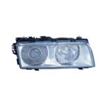 Scheinwerfer Rechts BMW Serie 7 E38 1995-1997 - Verchromte Schüssel – H1-H7 Verchromte Schüssel, Originalnummer 63128372090