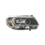 Faro Anteriore Destro BMW X1 E84 2012+ - Xenon A Led Con Motore Parabola Nera