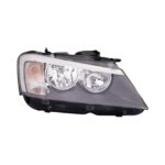 Faro Anteriore Destro BMW X3 F25 2010+ - Con Motore Parabola Nera