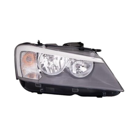 Faro Anteriore Destro BMW X3 F25 2010+ - Con Motore Parabola Nera