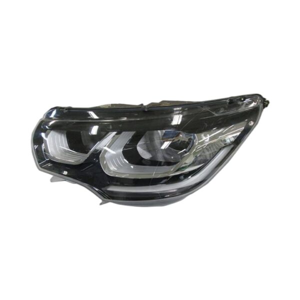 Faro Anteriore Destro Citroen C4 2016+ - Parabola Nera Con Motore A Led