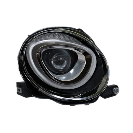 Faro Anteriore Destro FIAT 500 2015+ - Con Motore Parabola Nera