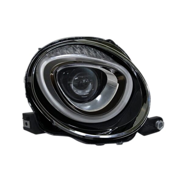 Faro Anteriore Destro FIAT 500 2015+ - Con Motore Parabola Nera